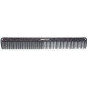 Расческа для стрижки DEWAL металлическая 22 см JF10225black