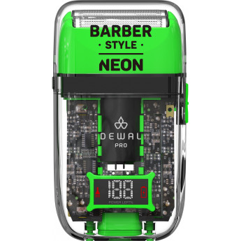 Шейвер DEWAL BARBER STYLE NEON 03-082 Green
